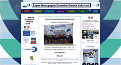 Desktop Screenshot of ligue-bourgogne-aviron.fr